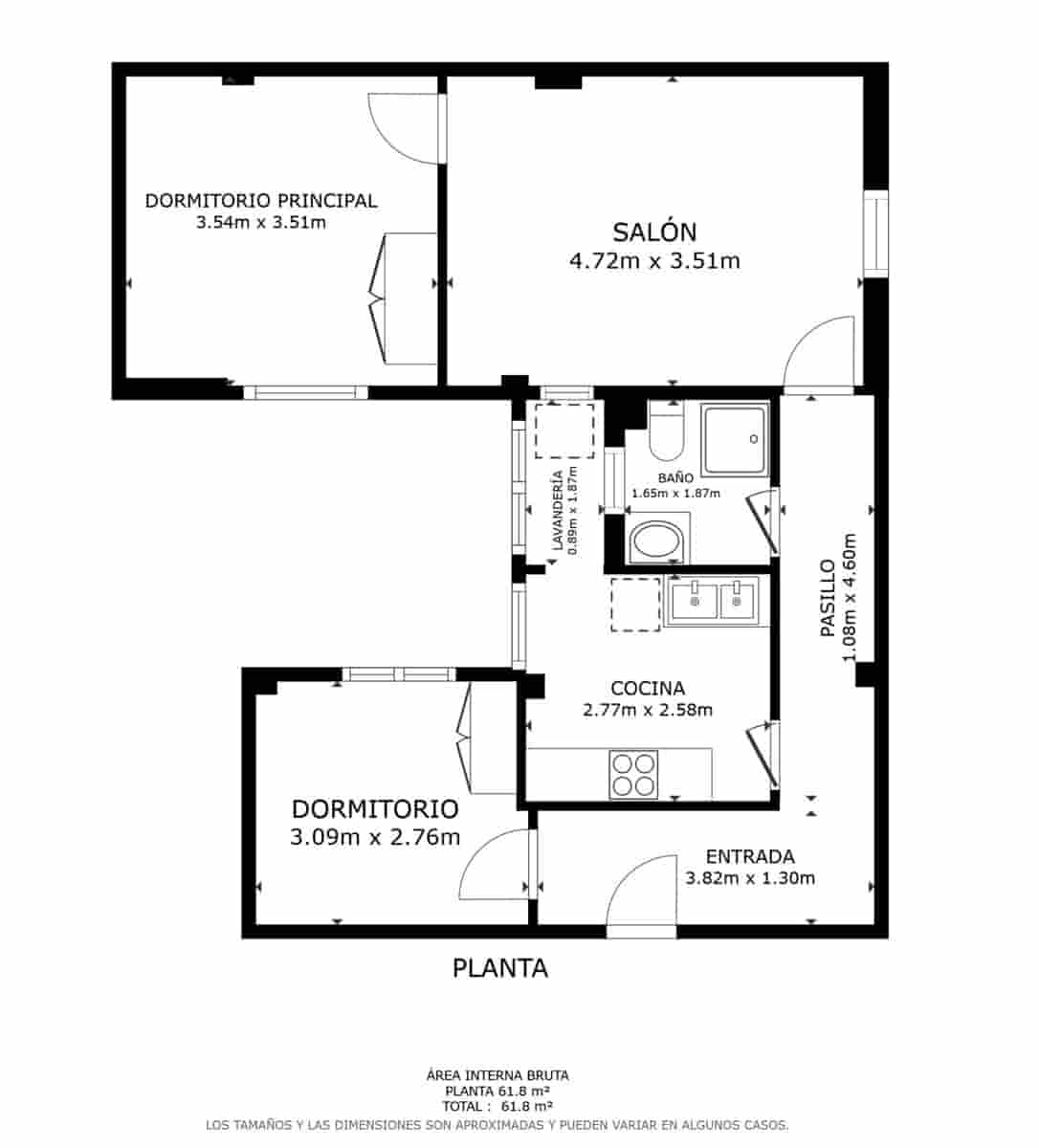 2 soveværelse Lejlighed til salg i Granada by - € 249.000 (Ref: 9206685)