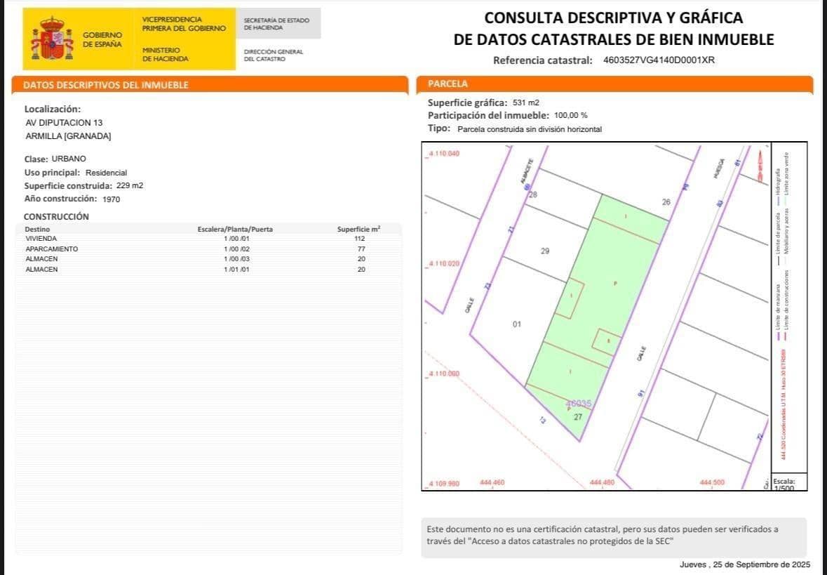 Bouwgrond te koop in Armilla - € 330.000 (Ref: 9285401)