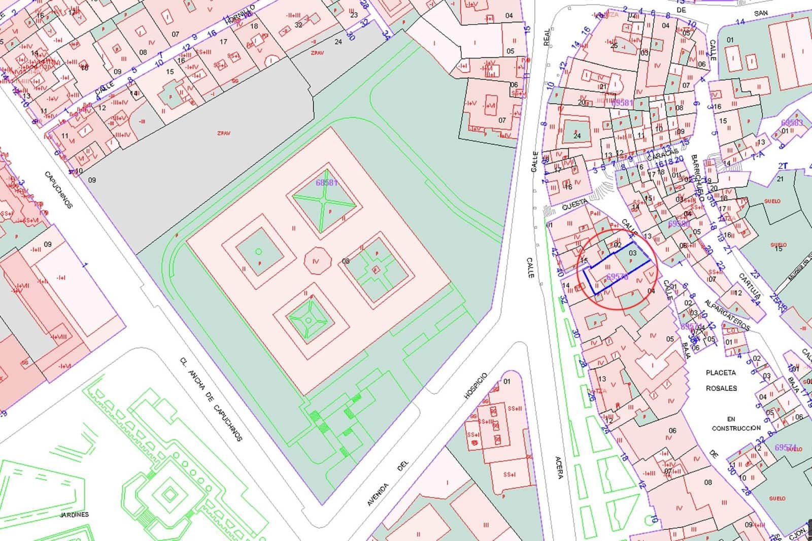 Tomt till salu i Granada stad - 270 000 € (Ref: 9330871)