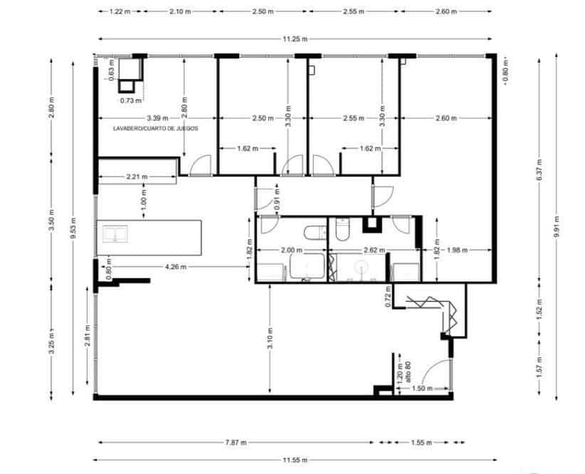 4 soveværelse Lejlighed til salg i Granada by - € 375.000 (Ref: 9504540)