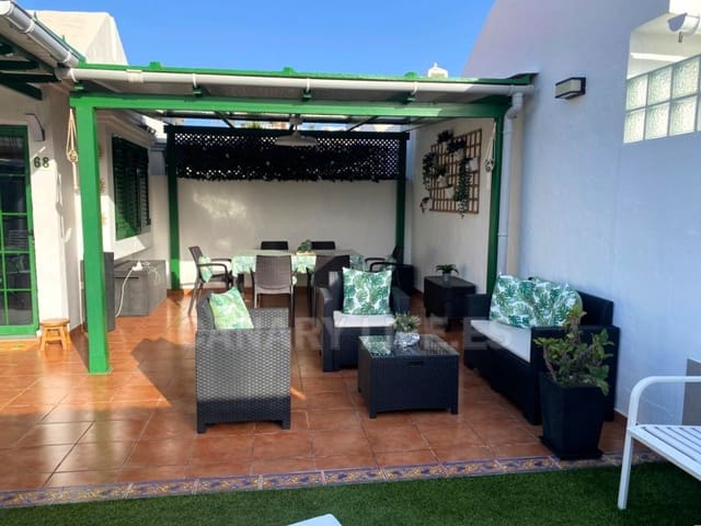 1 makuuhuone Bungalow vuokrattavana paikassa Campo Internacional, San Bartolomé de Tirajana mukana uima-altaan - 1 400 € (Ref: 10030218)