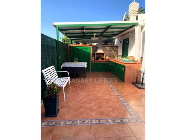 1 makuuhuone Bungalow vuokrattavana paikassa Campo Internacional, San Bartolomé de Tirajana mukana uima-altaan - 1 400 € (Ref: 10030218)