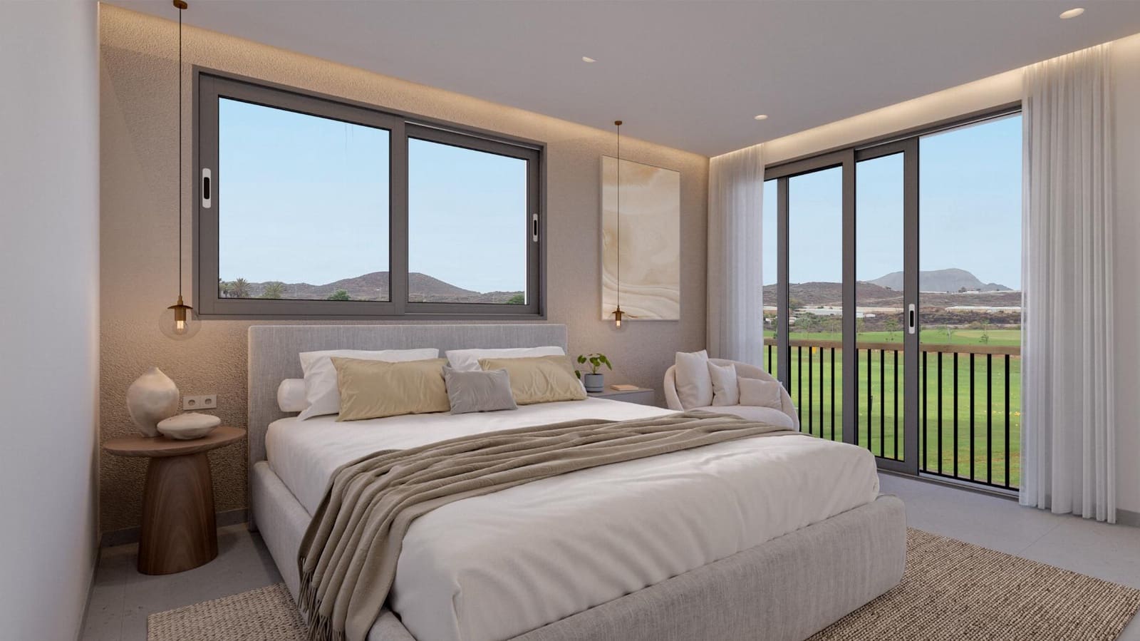 3 sypialnia Apartament na sprzedaż w Amarilla Golf z basenem garażem - 495 058 € (Ref: 8956363)