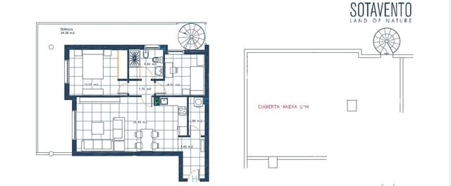 2 camera da letto Attico in vendita in Granadilla de Abona con piscina garage - 500.000 € (Rif: 9165178)