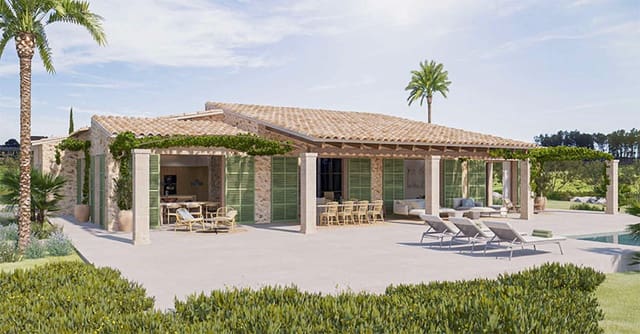 4 soveværelse Finca/Landehus til salg i Sencelles med swimmingpool - € 3.200.000 (Ref: 7969252)