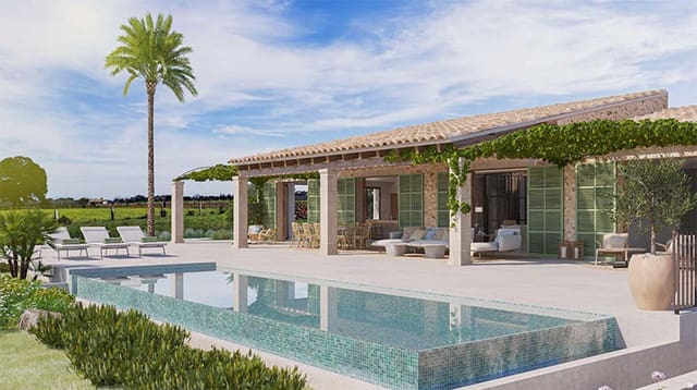 4 soveværelse Finca/Landehus til salg i Sencelles med swimmingpool - € 3.200.000 (Ref: 7969252)