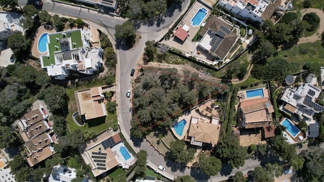 Grunde uden byggetilladelser til salg i Cala Vinyes / Cala Vinyas / Cala Viñas, Calvià - € 1.550.000 (Ref: 9131229)