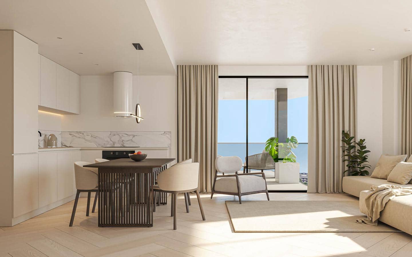 3 Zimmer Wohnung zu verkaufen in Calpe / Calp mit Garage - 699.000 € (Ref: 7696211)