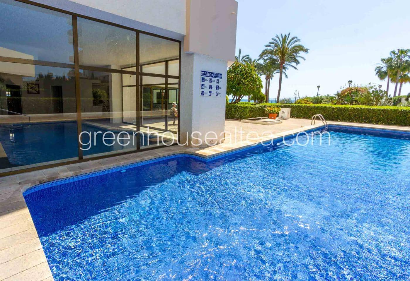 Appartement de 2 chambres à louer à Altea avec piscine - 1 200 € (Ref: 7996982)