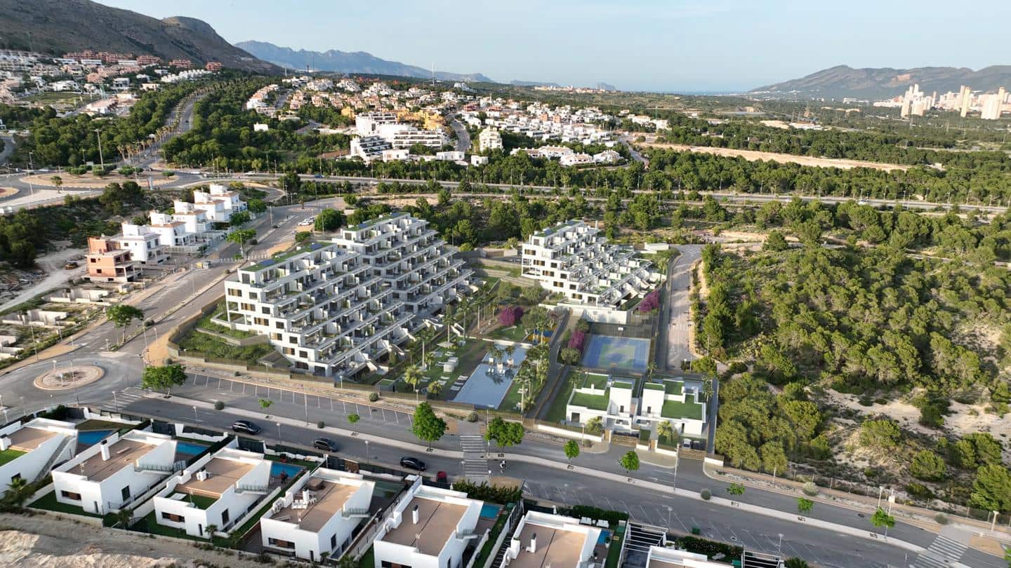 2 soveværelse Lejlighed til salg i Finestrat med swimmingpool garage - € 360.000 (Ref: 8158440)