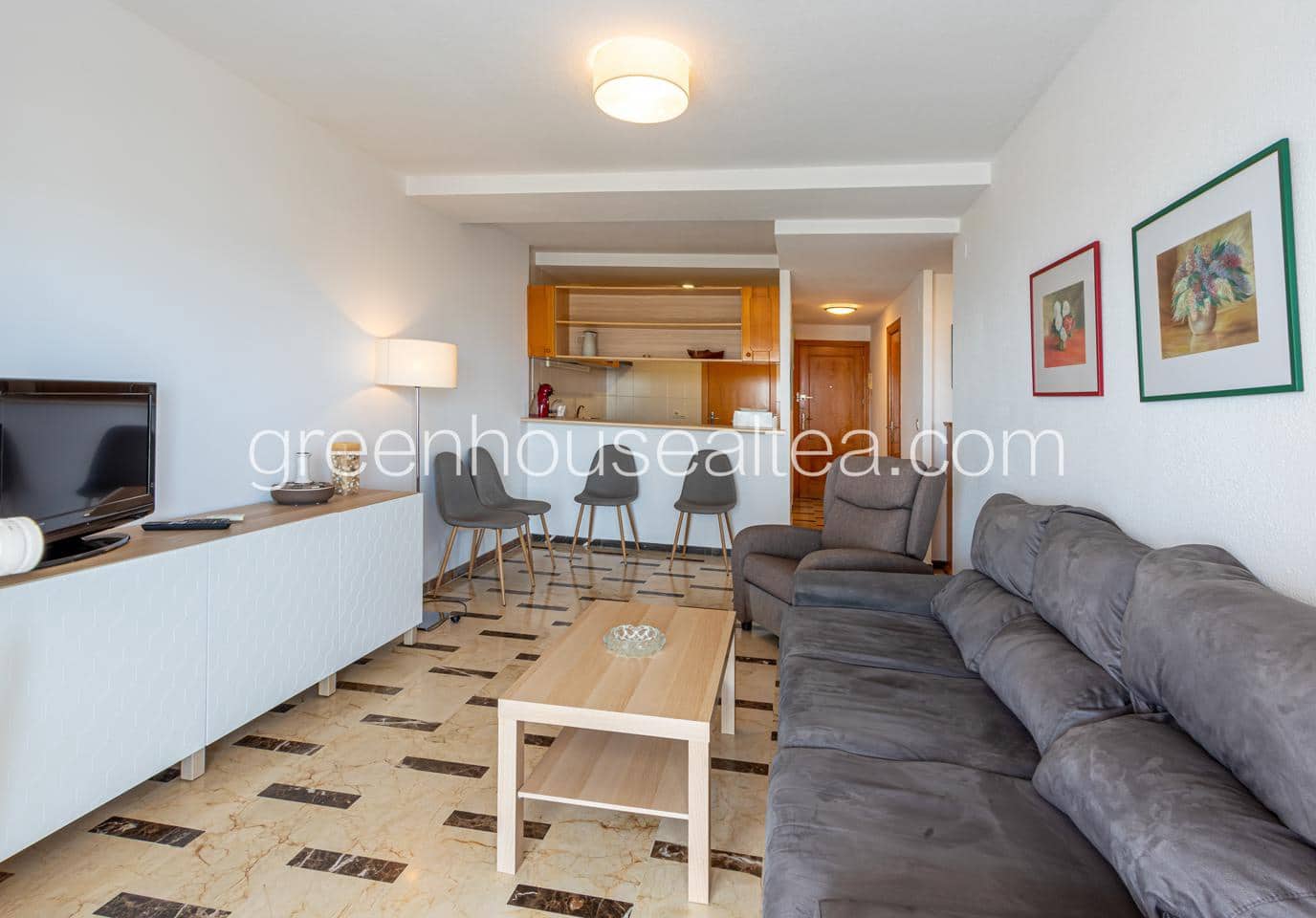 2 makuuhuone Asunto vuokrattavana paikassa Altea mukana uima-altaan 
autotalli - 1 100 € (Ref: 8451191)