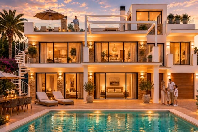 4 camera da letto Villa in vendita in Nerja con piscina garage - 1.550.000 € (Rif: 10004576)