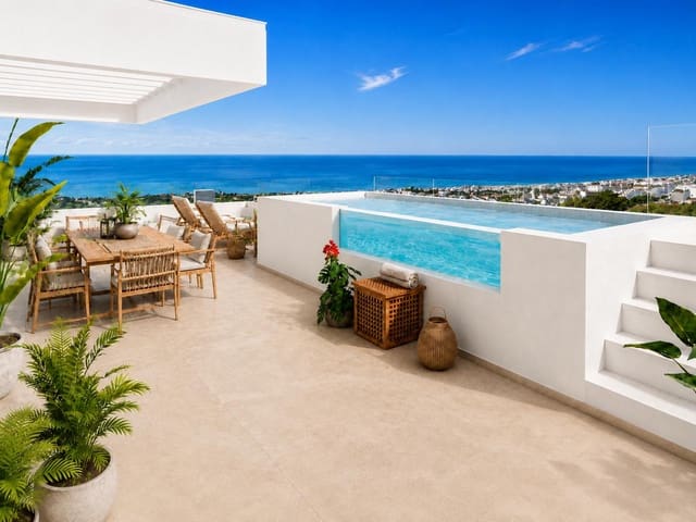 2 sypialnia Apartament na sprzedaż w Nerja z basenem garażem - 590 000 € (Ref: 10145232)