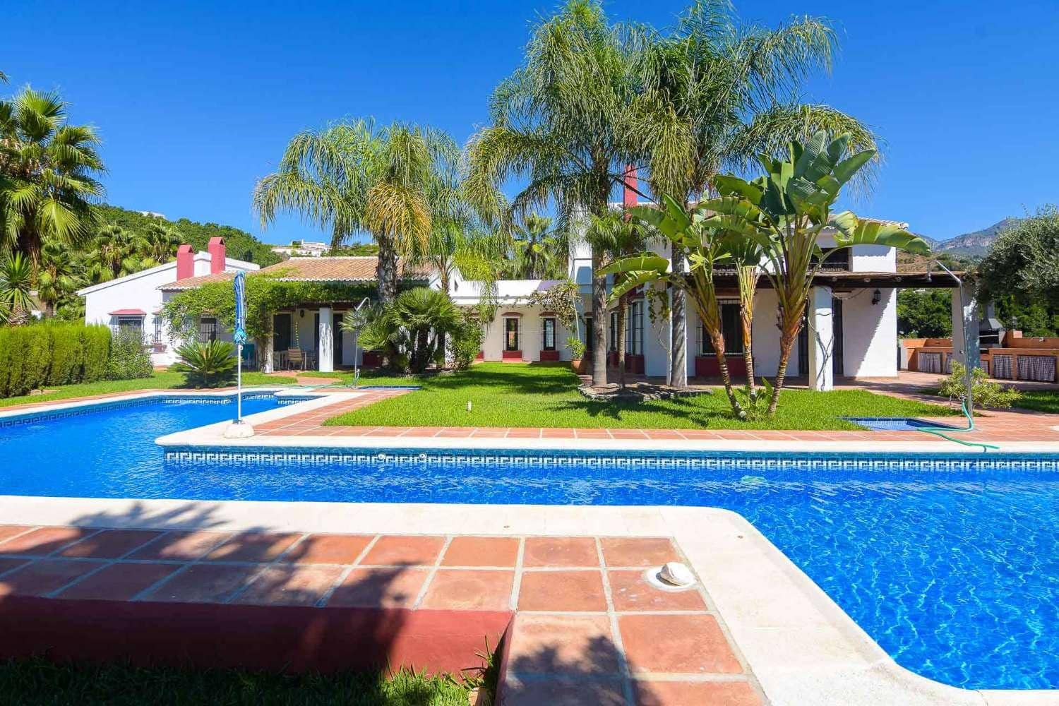 9 chambre Villa/Maison à vendre à Frigiliana avec piscine - 3 200 000 € (Ref: 6345592)