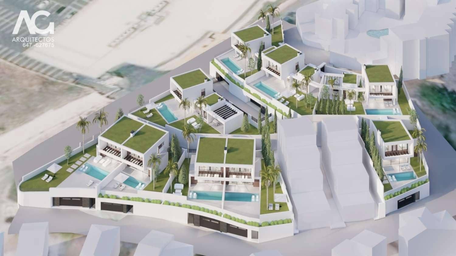 2 makuuhuone Huvila myytävänä paikassa Nerja mukana uima-altaan - 1 095 000 € (Ref: 8849739)