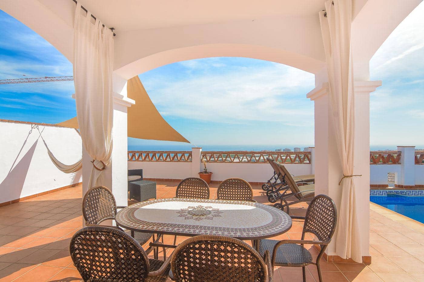 Villa for rent in Torrox Park with pool garage - € 1,550 (Ref: 9720768)