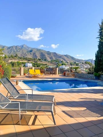 2 sovrum Finca/Hus på landet att hyra i Frigiliana med pool - 1 300 € (Ref: 9734108)