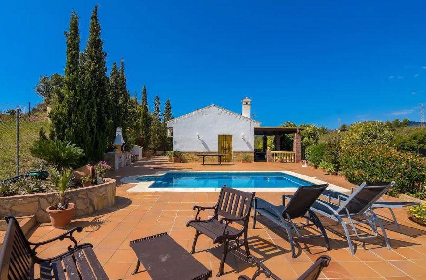 2 bedroom Finca/Country House for rent in Frigiliana with pool - € 1,200 (Ref: 9734108)