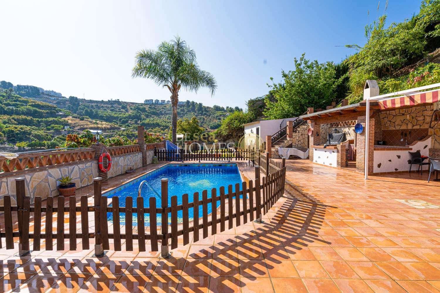 3 Zimmer Villa zu vermieten in Frigiliana mit Pool Garage - 1.800 € (Ref: 9961675)