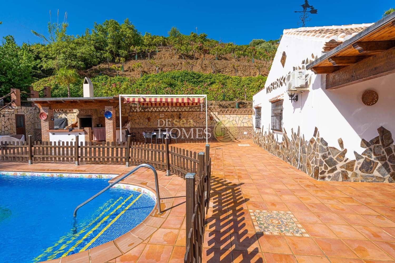 3 Zimmer Villa zu vermieten in Frigiliana mit Pool Garage - 1.800 € (Ref: 9961675)