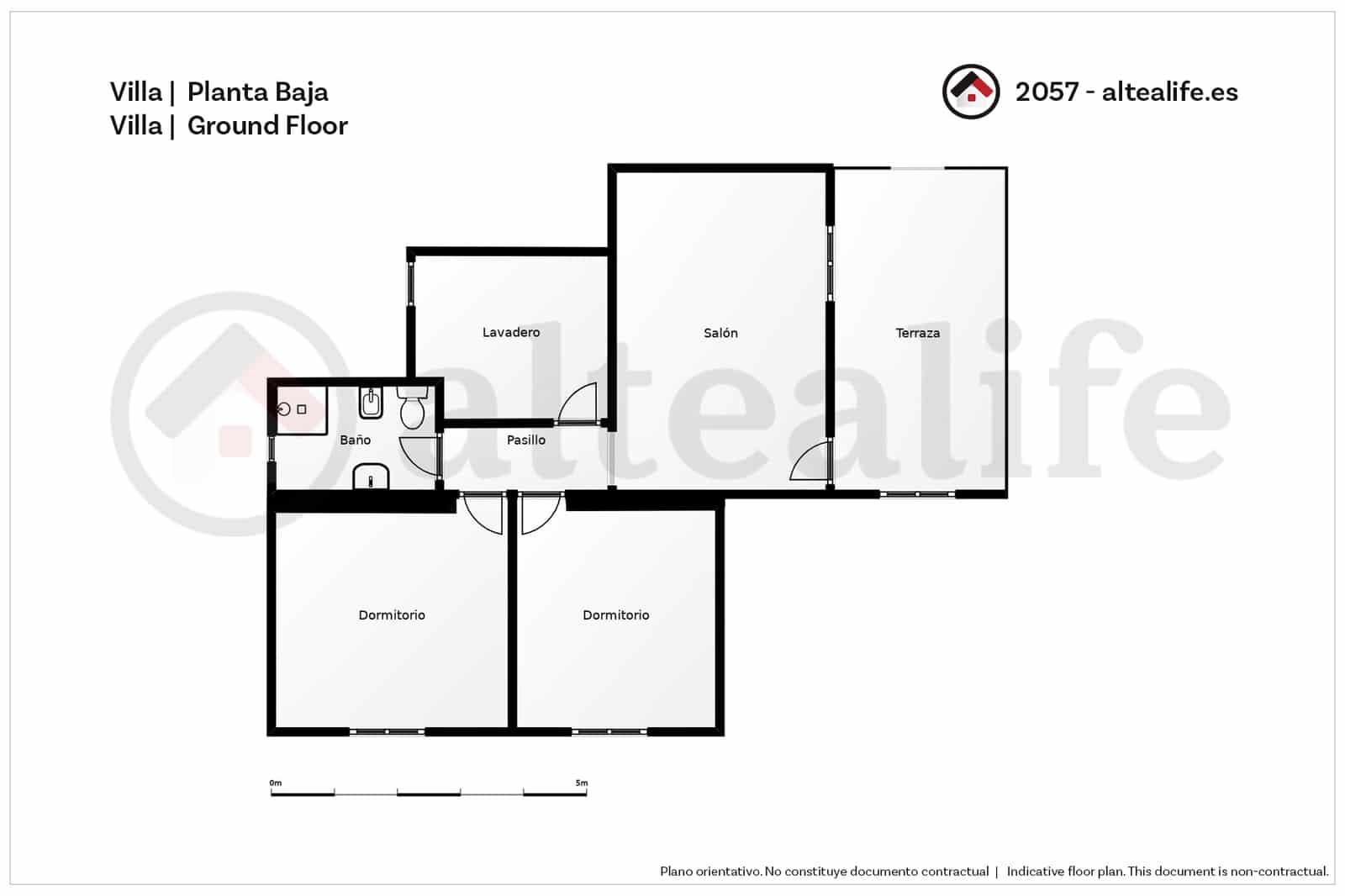 3 soveværelse Villa til salg i La Nucia med garage - € 425.000 (Ref: 10004319)