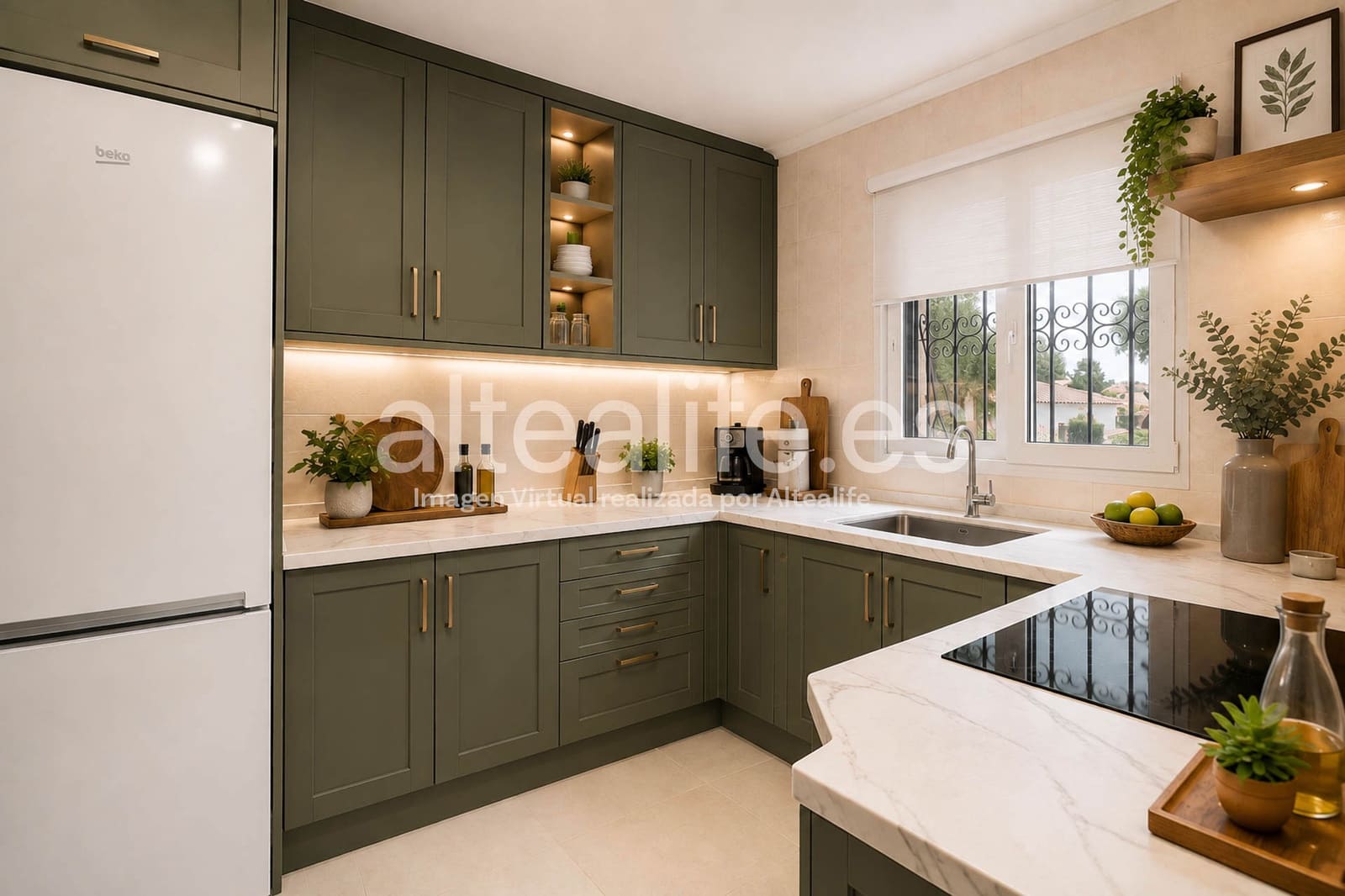 3 soveværelse Villa til salg i La Nucia med garage - € 425.000 (Ref: 10004319)