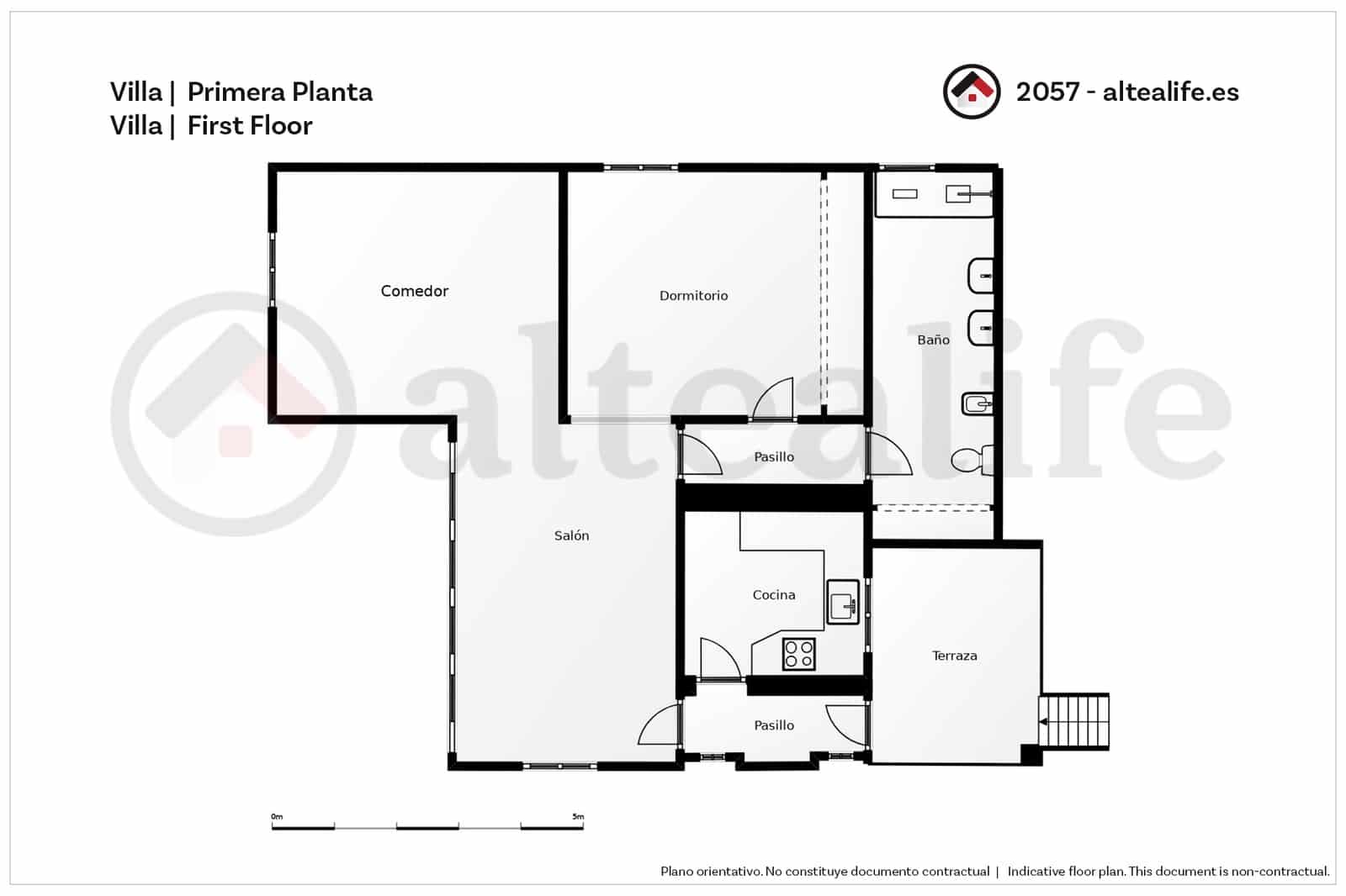 3 soveværelse Villa til salg i La Nucia med garage - € 425.000 (Ref: 10004319)
