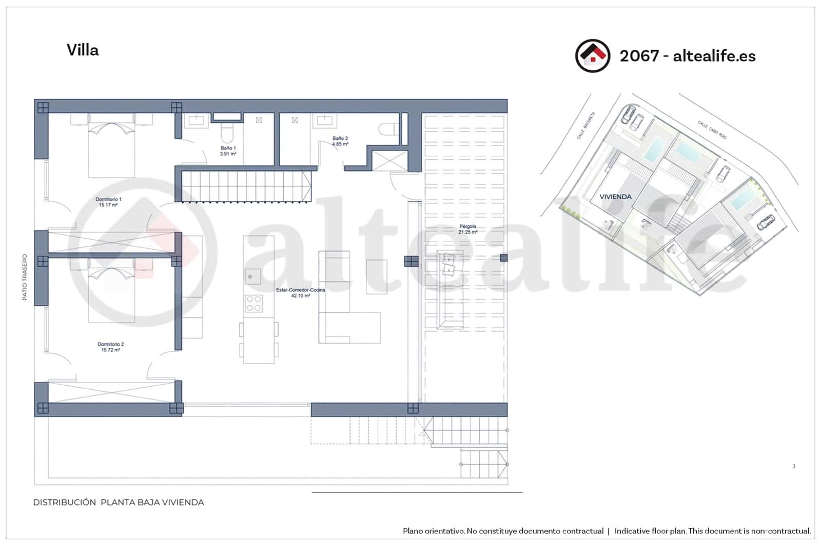 35 soverom Villa til salgs i La Nucia med svømmebasseng garasje - € 780 000 (Ref: 10093915)