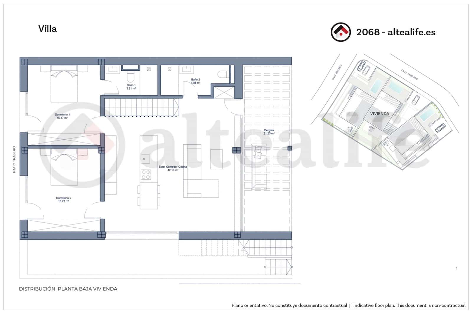 4 soverom Villa til salgs i La Nucia med svømmebasseng garasje - € 750 000 (Ref: 10093927)