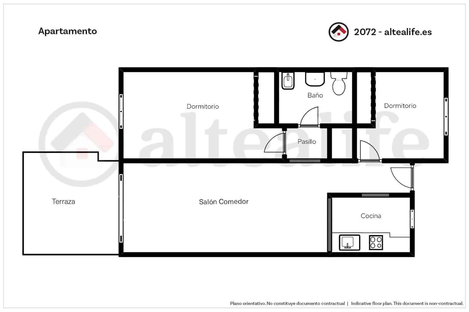 2 bedroom Apartment for sale in Altea with pool garage - € 315,000 (Ref: 10154277)