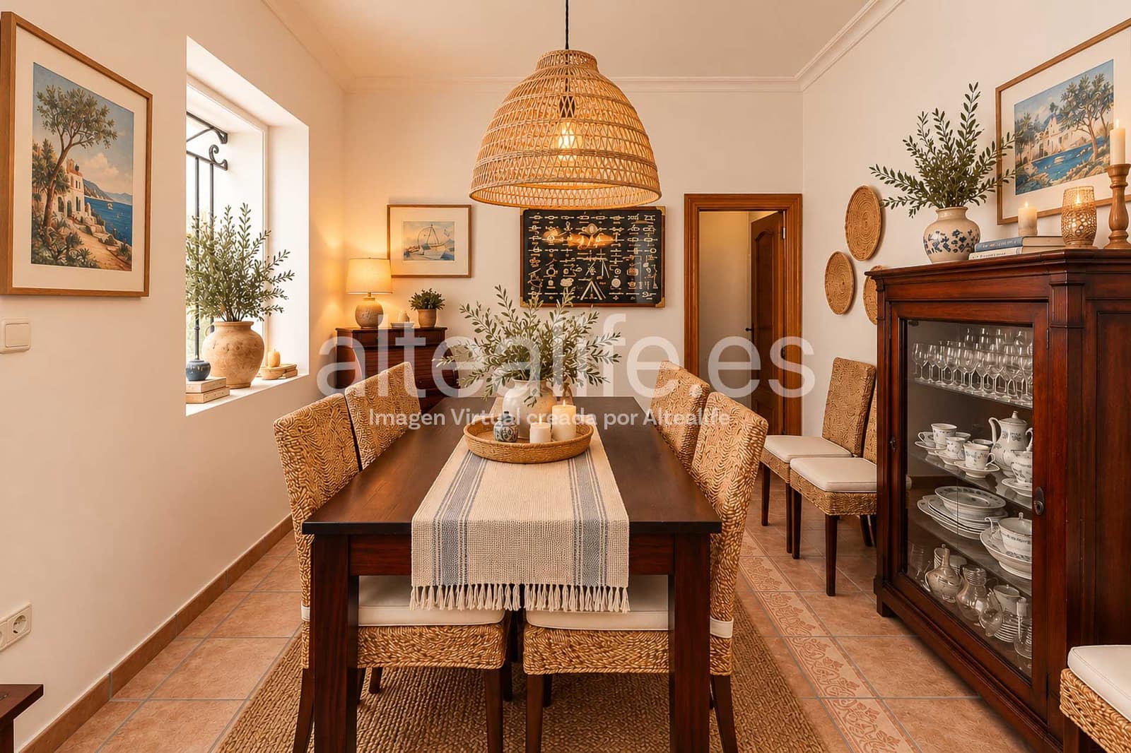 5 quarto Casa em Banda para venda em Altea com garagem - 395 000 € (Ref: 10181602)