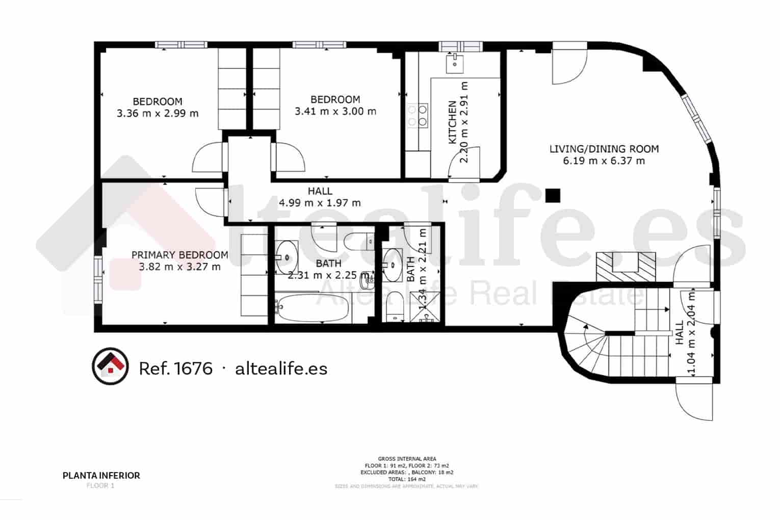 5 quarto Moradia para venda em La Nucia com piscina - 350 000 € (Ref: 7641698)