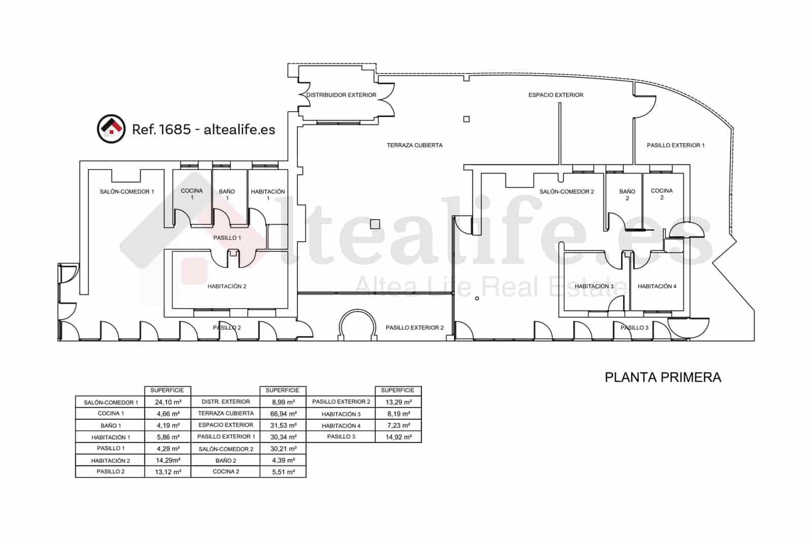 8 makuuhuone Huvila myytävänä paikassa Altea mukana uima-altaan 
autotalli - 800 000 € (Ref: 7715981)