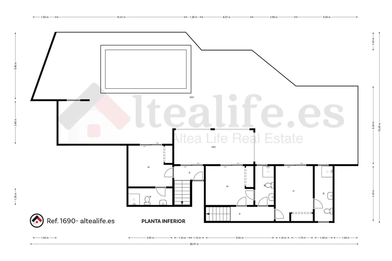 4 sypialnia Willa na sprzedaż w Altea z basenem garażem - 1 500 000 € (Ref: 7724284)