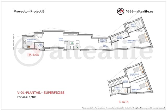 Byggegrund til salg i Altea - € 95.000 (Ref: 7931838)