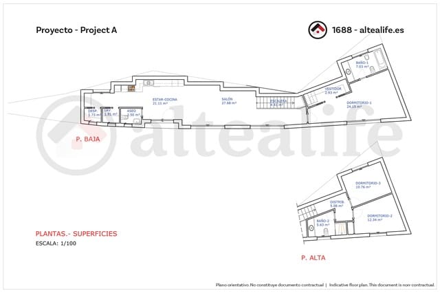 Byggegrund til salg i Altea - € 95.000 (Ref: 7931838)