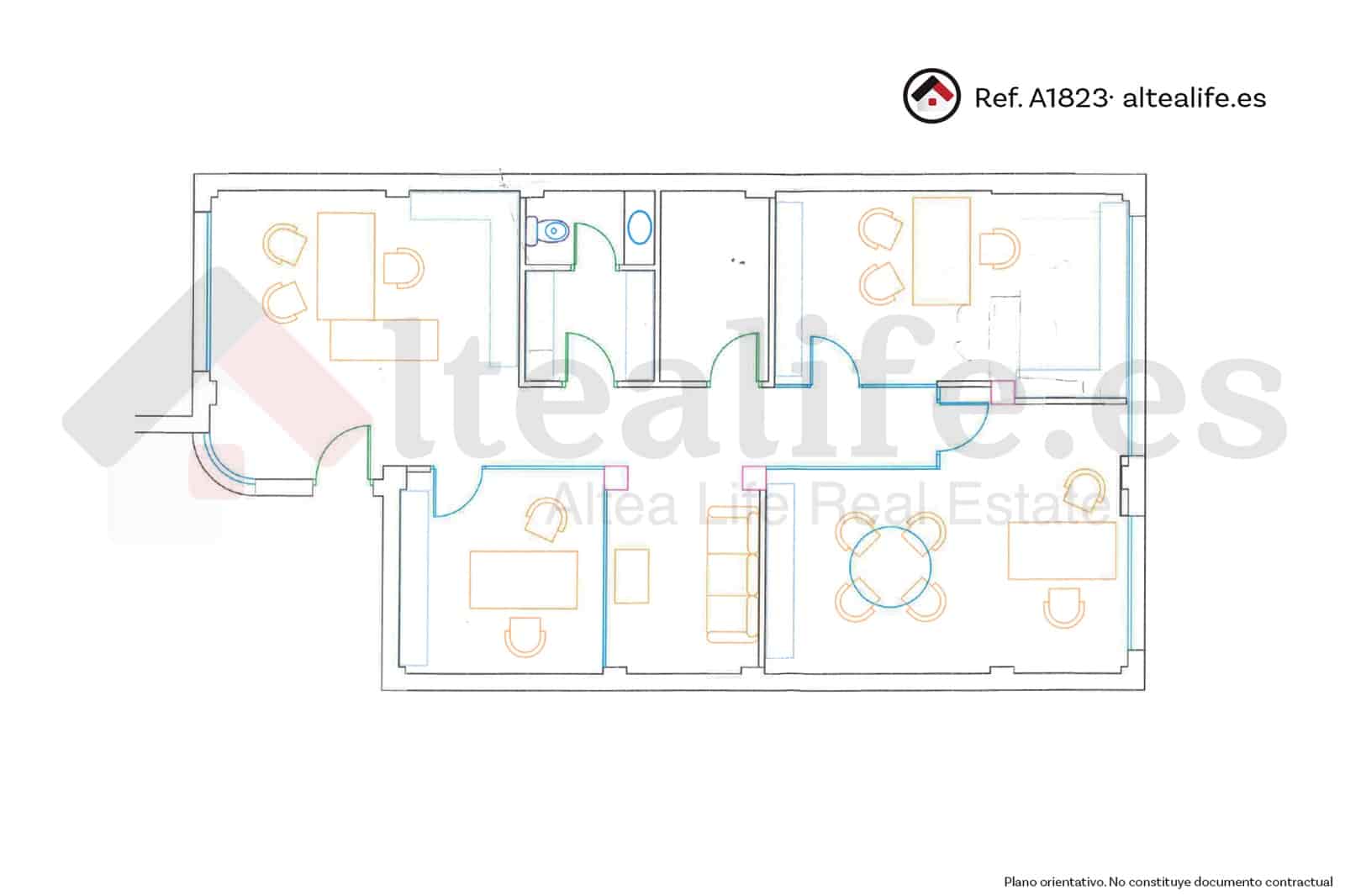 7 soveværelse Erhverv til leje i Altea - € 1.200 (Ref: 8420201)