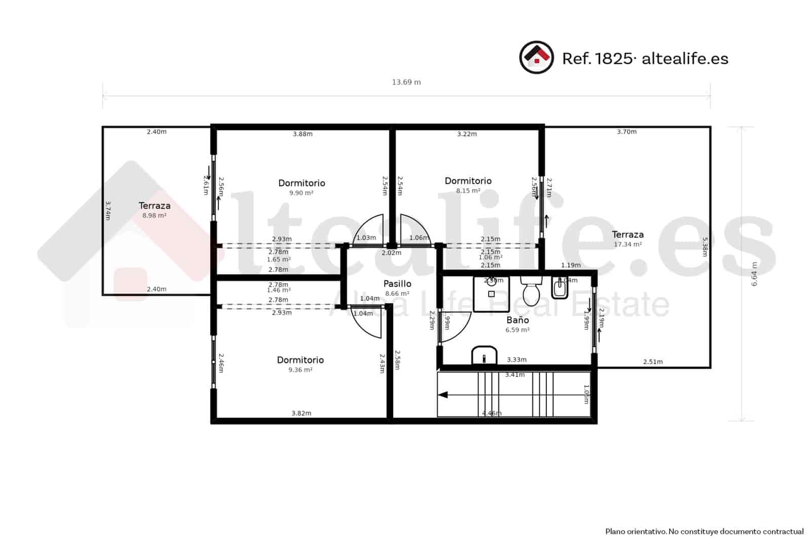 4 soverom Penthouse til salgs i Altea med svømmebasseng garasje - € 590 000 (Ref: 8437795)