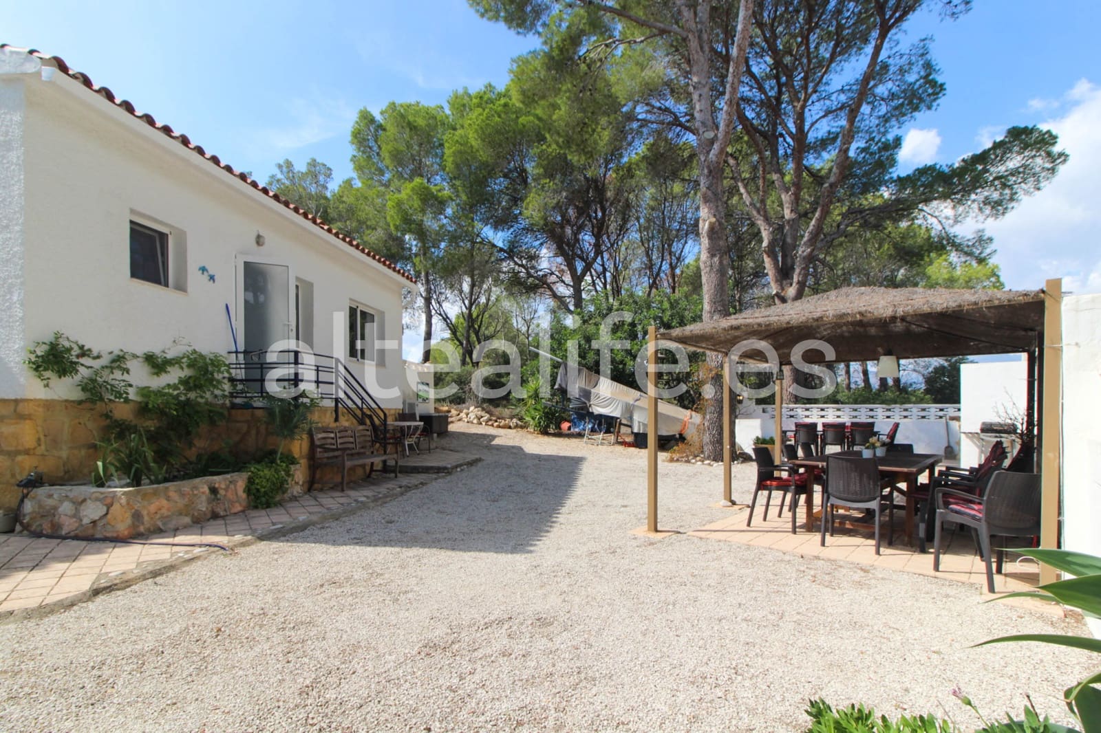 3 sypialnia Dom na sprzedaż w Altea la Vella z basenem garażem - 469 000 € (Ref: 8572995)