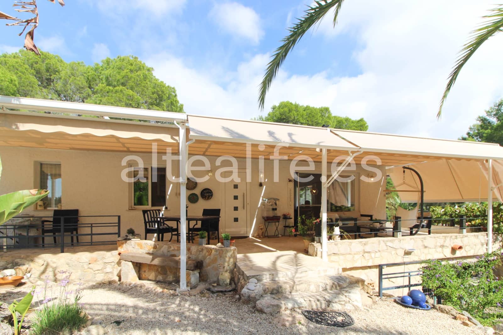 3 sypialnia Dom na sprzedaż w Altea la Vella z basenem garażem - 469 000 € (Ref: 8572995)