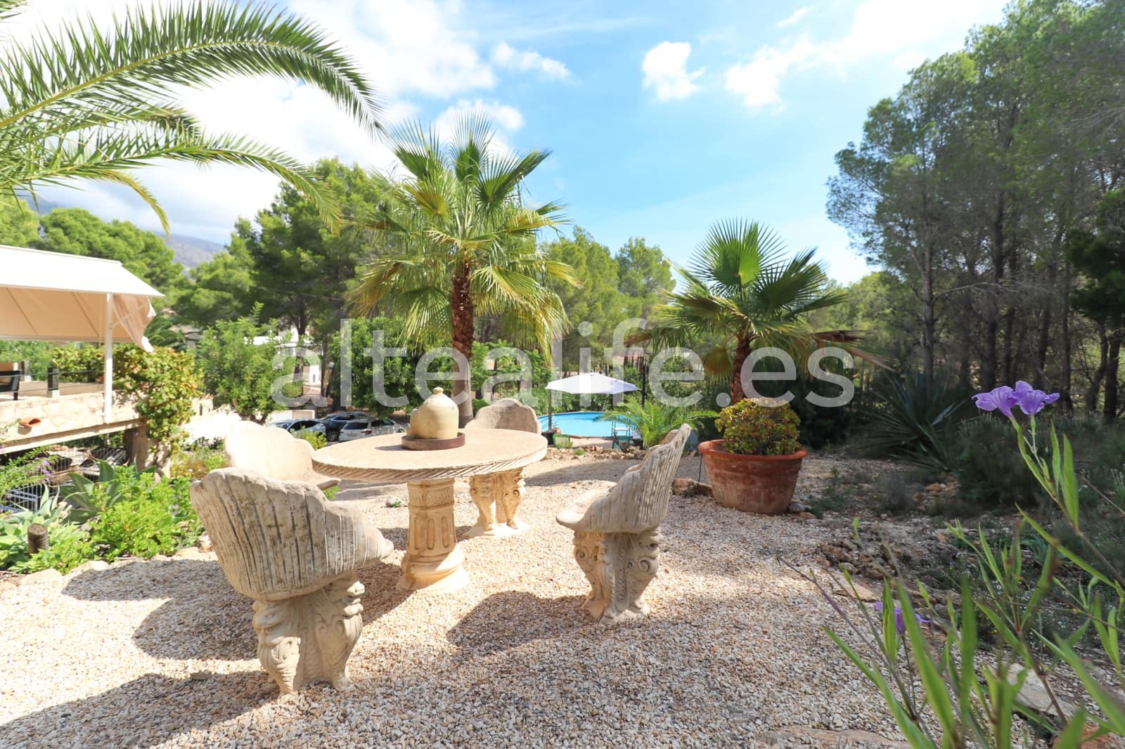 3 sypialnia Dom na sprzedaż w Altea la Vella z basenem garażem - 469 000 € (Ref: 8572995)