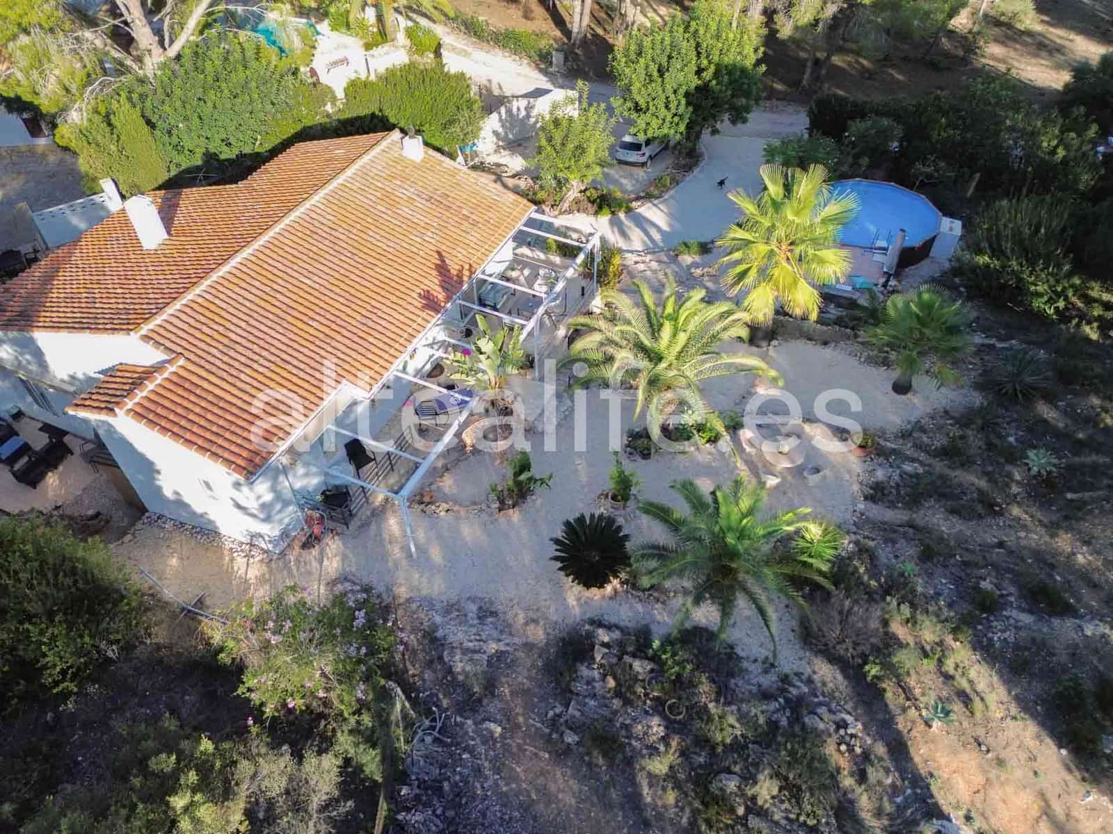 3 sypialnia Dom na sprzedaż w Altea la Vella z basenem garażem - 469 000 € (Ref: 8572995)