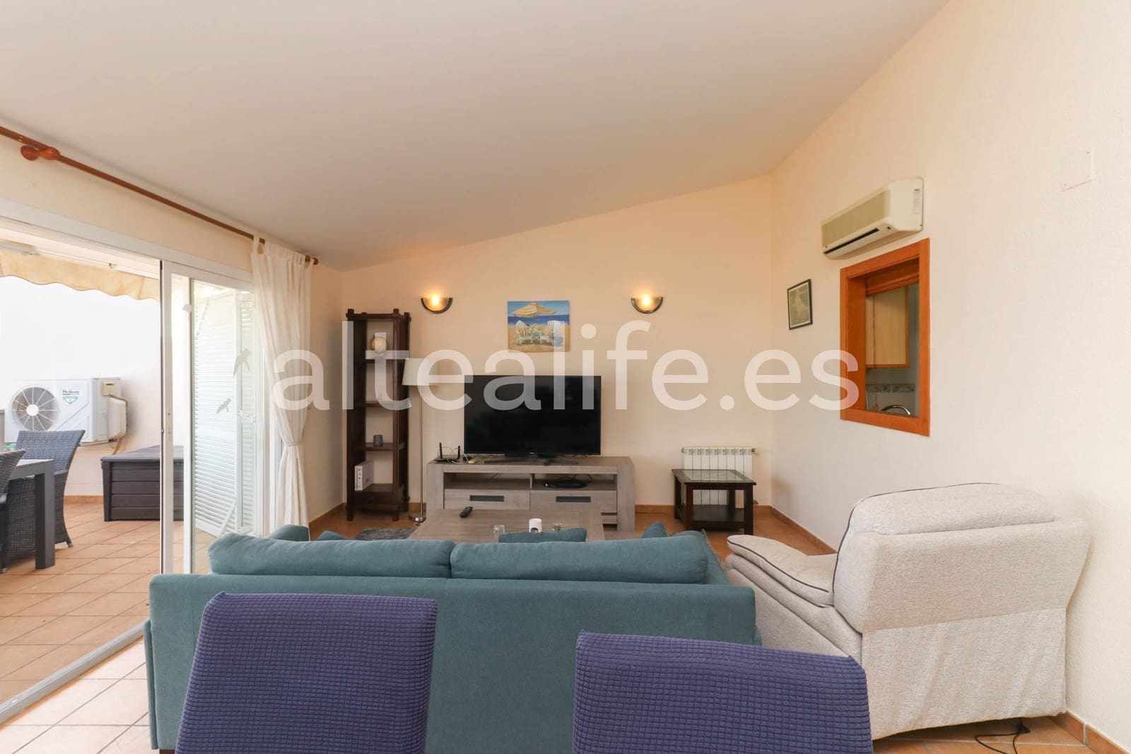3 sypialnia Penthouse do wynajęcia w Altea z basenem garażem - 2 300 € (Ref: 8790355)