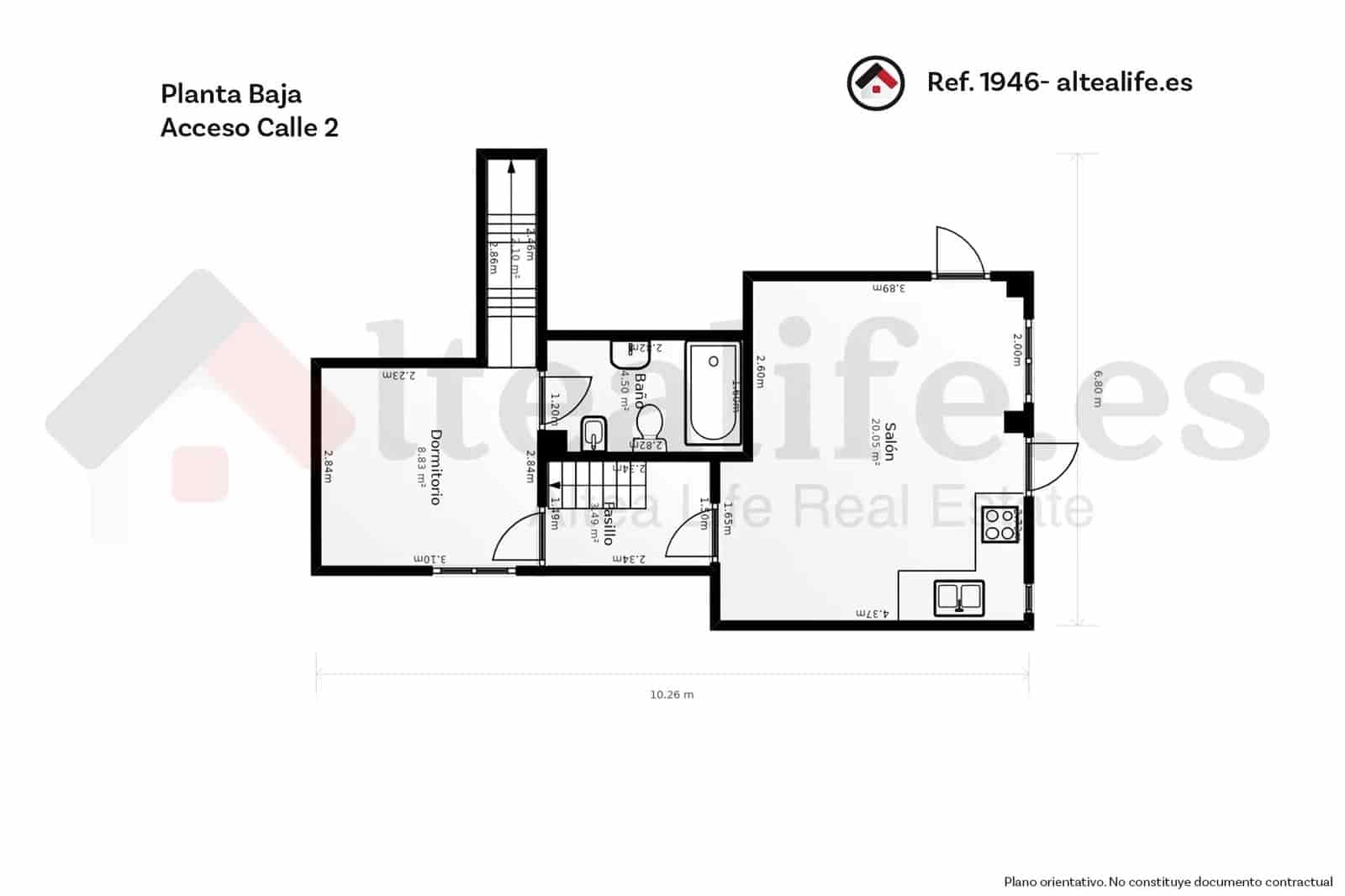 4 sypialnia Dom na sprzedaż w Altea - 240 000 € (Ref: 9112706)