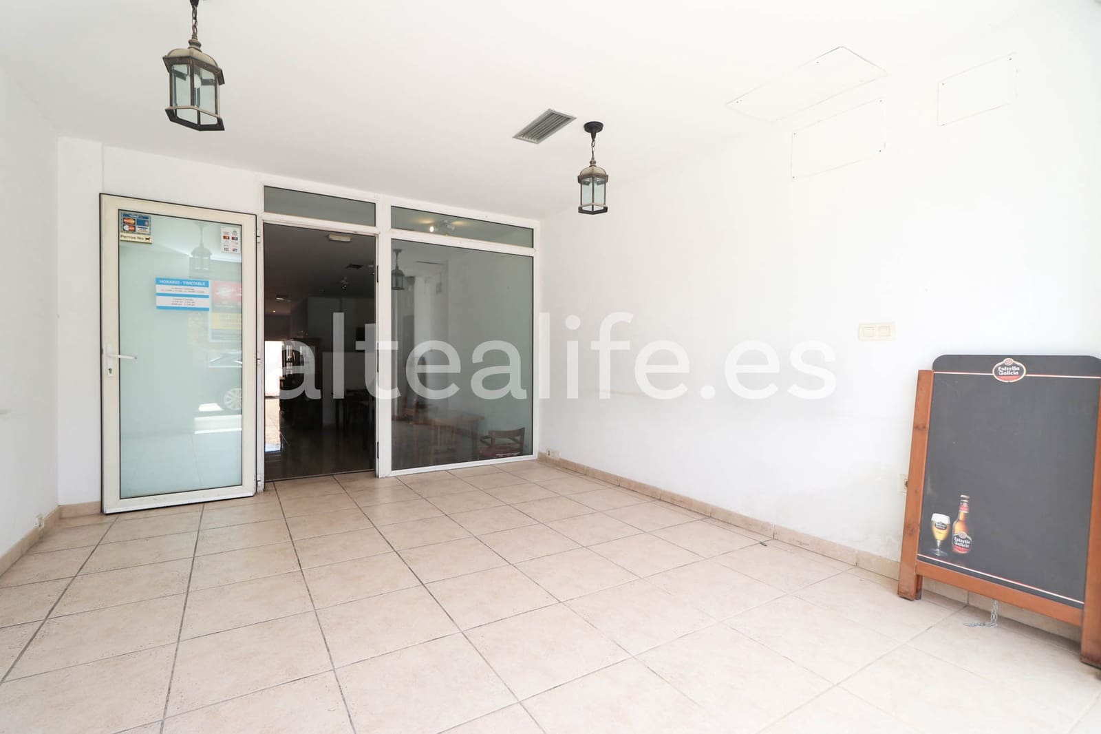 1 soveværelse Erhverv til leje i Jalon / Xalo med garage - € 600 (Ref: 9215779)