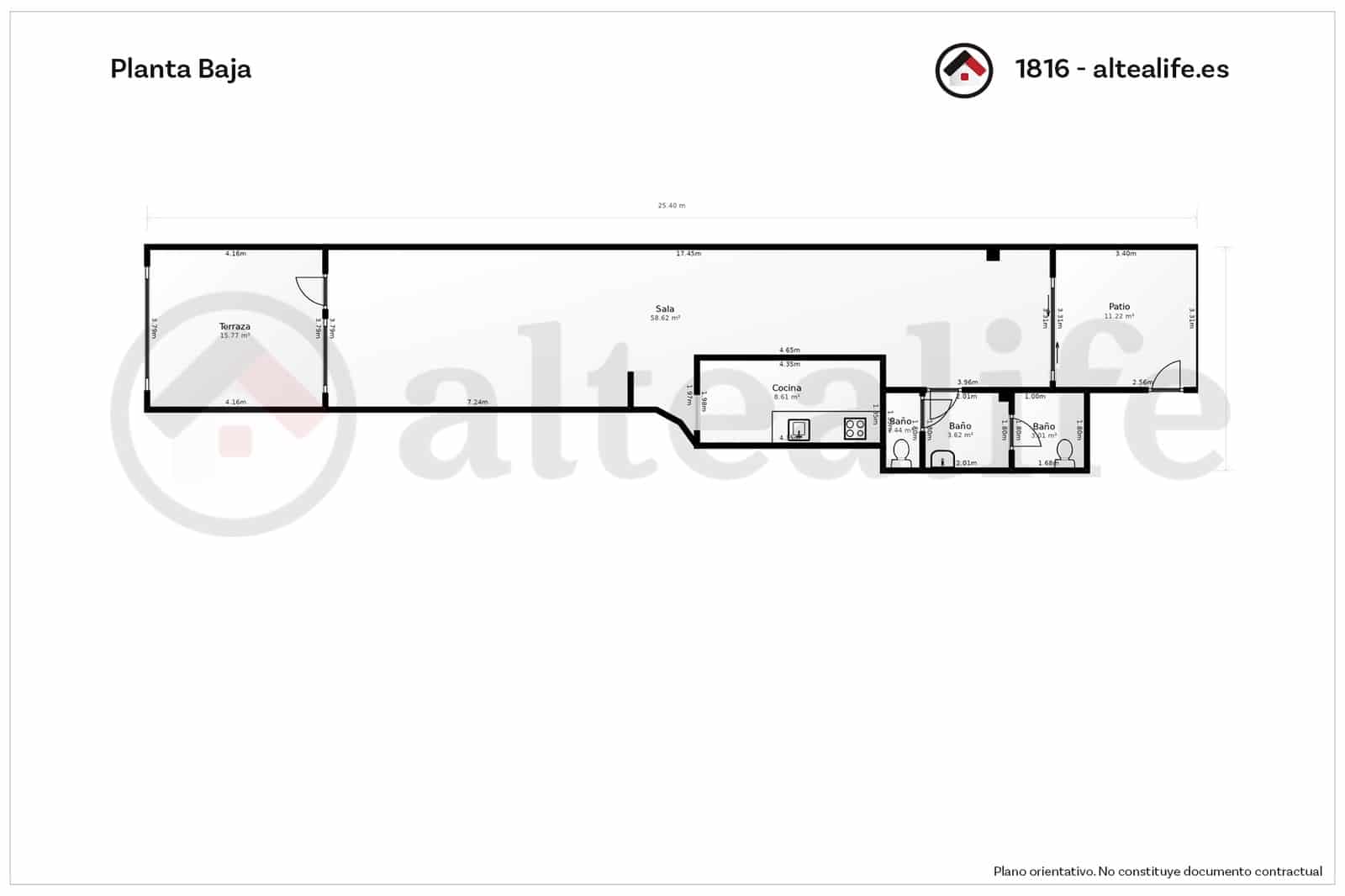 1 soveværelse Erhverv til leje i Jalon / Xalo med garage - € 600 (Ref: 9215779)