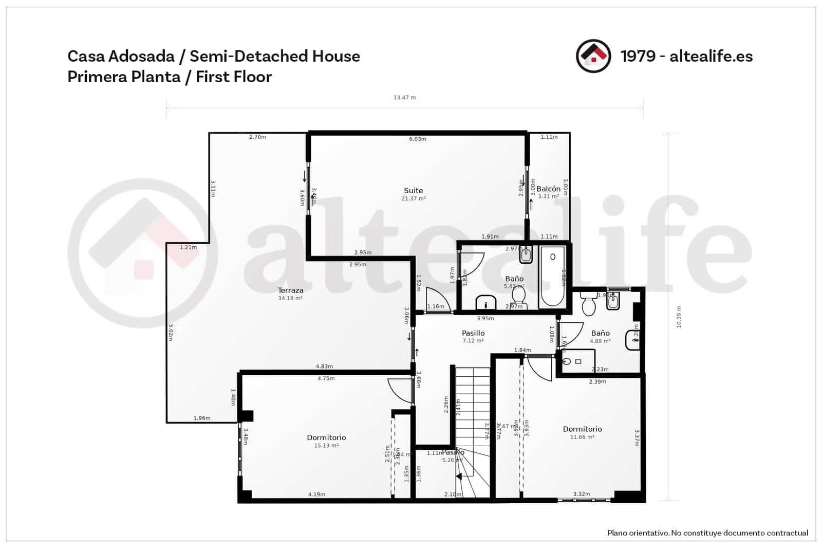 4 makuuhuone Paritalo myytävänä paikassa Alfaz del Pi / L'Alfas del Pi mukana uima-altaan 
autotalli - 550 000 € (Ref: 9396678)