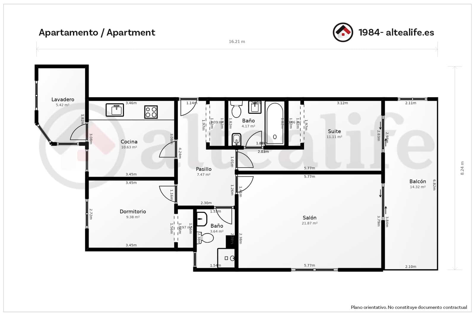 2 sypialnia Apartament na sprzedaż w Altea z basenem garażem - 395 000 € (Ref: 9446706)