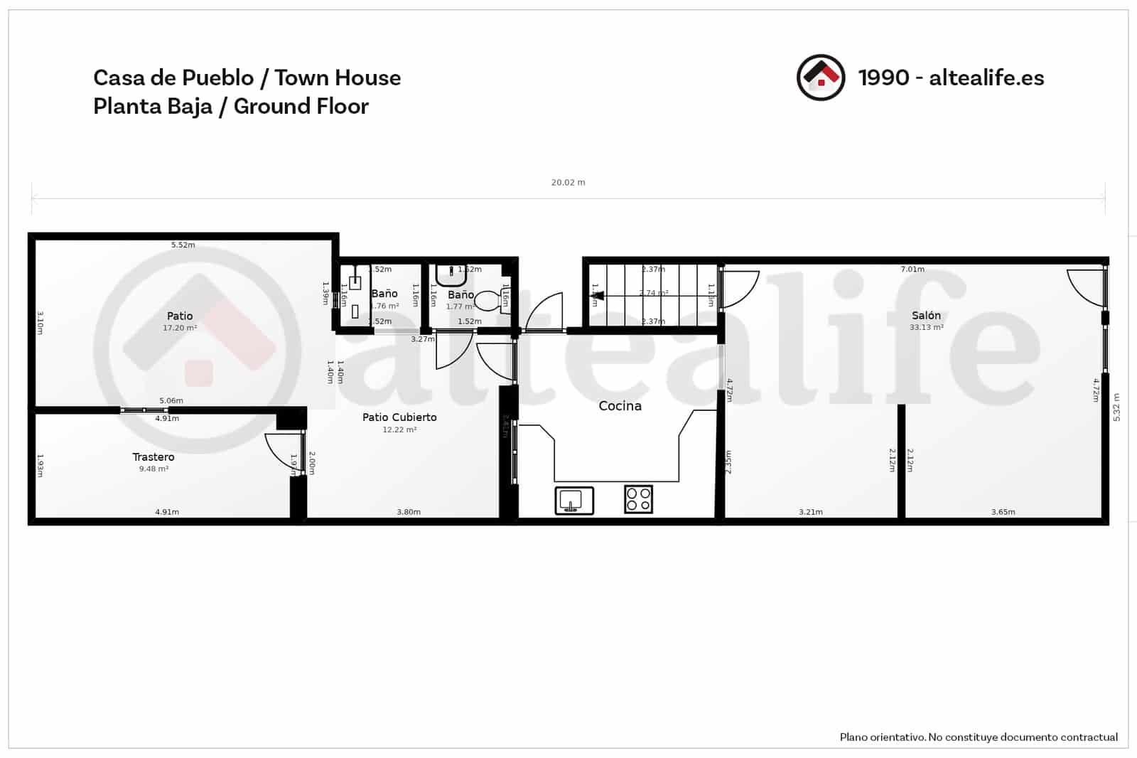 3 bedroom Townhouse for sale in La Nucia - € 220,000 (Ref: 9484039)