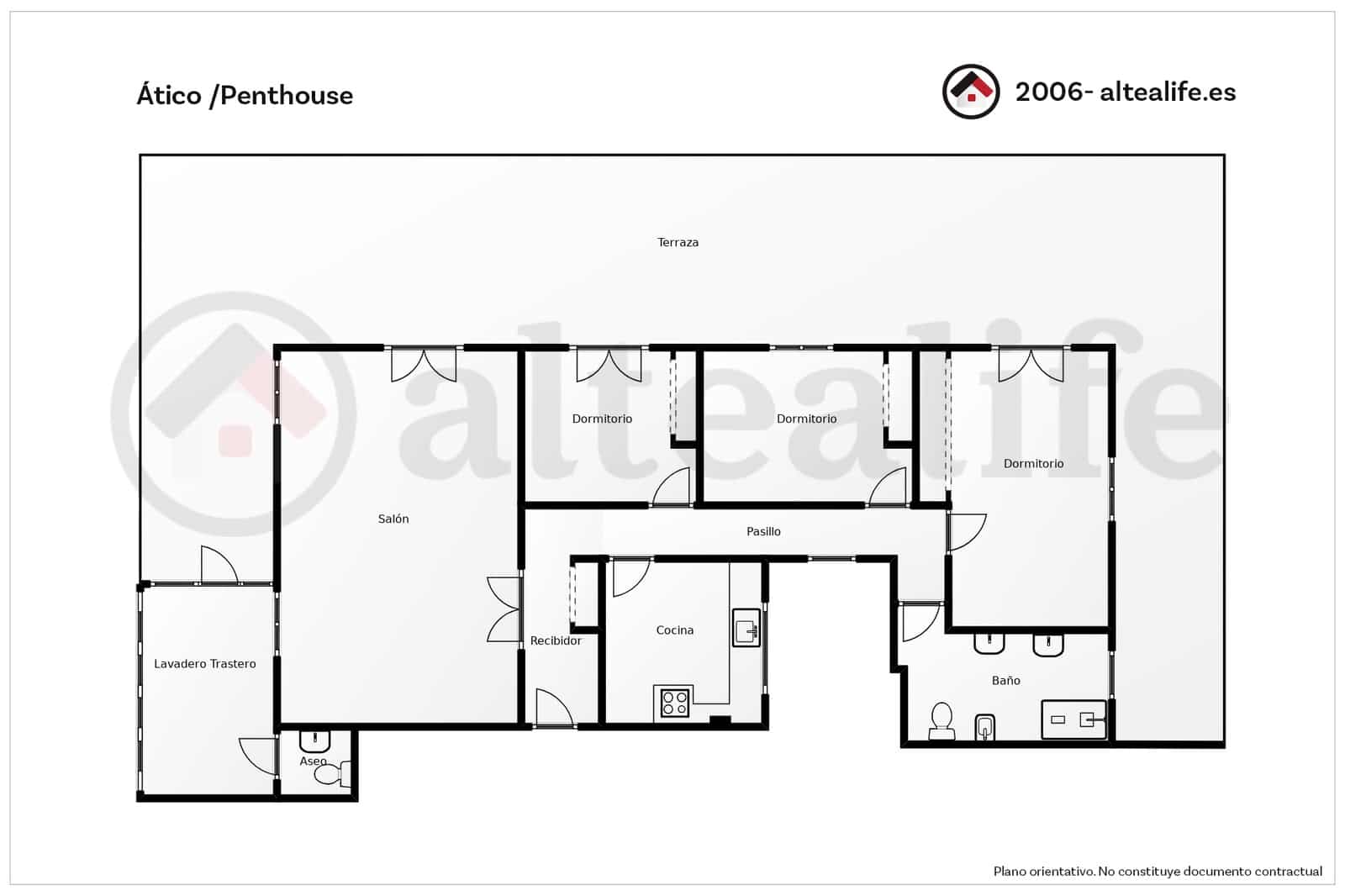 3 Zimmer Penthouse zu verkaufen in Benidorm - 370.000 € (Ref: 9598317)